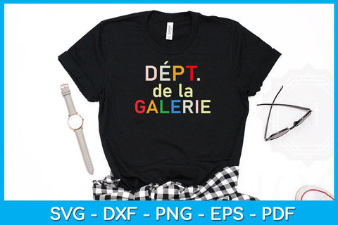 Dept. De La Galerie SVG PNG PDF Cut File SVG Creativedesigntee 