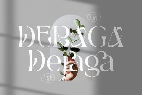 Deraga Typeface Font Storytype Studio 