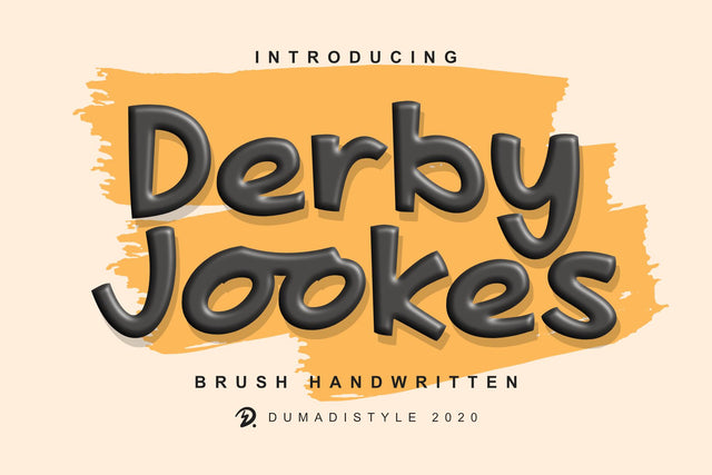 Derby Jookes Font Dumadistyle 