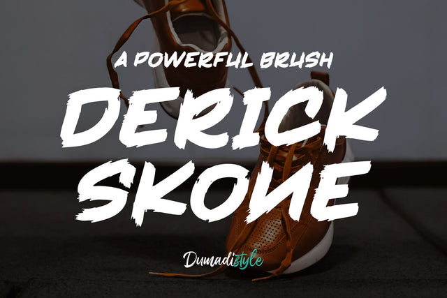 Derick Skone Font Dumadistyle 