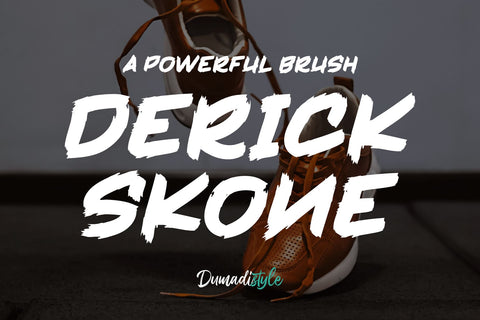 Derick Skone Font Dumadistyle 