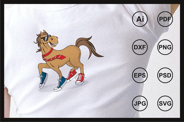 Design of sweet dog mascot character illustration SVG Leamsign Studio 