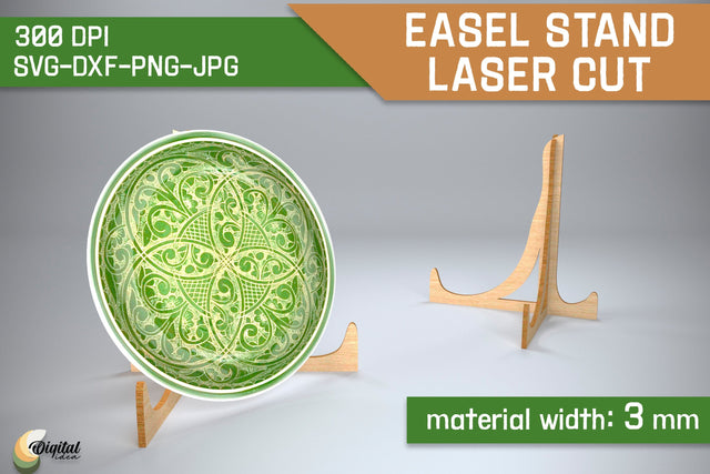 Design SVG. Easel Stands Laser Cut. Holder SVG Evgenyia Guschina 