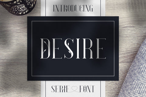 Desire - Luxury Serif Font Font VPcreativeshop 