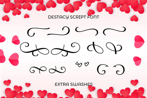 Destacy script Font Akrt Std 