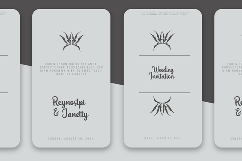 Destain Font twinletter 