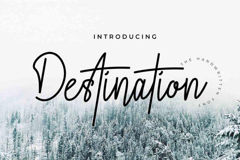Destination Font LetterdayStudio 
