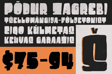 Destone Font Garisman Studio 