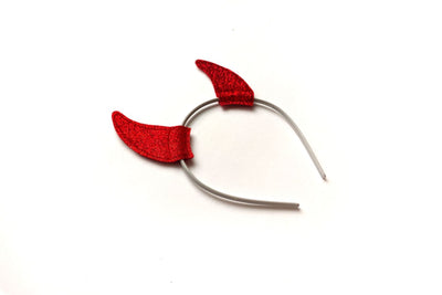 Devil Costume Horns ITH Headband Slider Applique Embroidery Embroidery/Applique Designed by Geeks 
