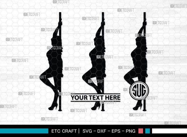 Devil Woman Striptease Monogram, Devil Woman Striptease Silhouette, Devil Woman Striptease SVG, Striptease Svg, Girl Svg, Sexy Woman Bundle, SB00424 SVG ETC Craft 