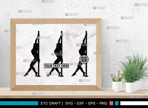 Devil Woman Striptease Monogram, Devil Woman Striptease Silhouette, Devil Woman Striptease SVG, Striptease Svg, Girl Svg, Sexy Woman Bundle, SB00424 SVG ETC Craft 