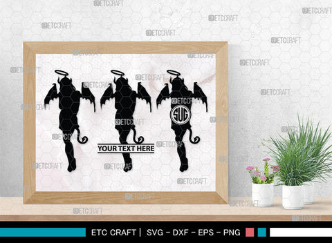 Devil Woman Striptease Monogram, Devil Woman Striptease Silhouette, Devil Woman Striptease SVG, Striptease Svg, Girl Svg, Sexy Woman Bundle, SB00424 SVG ETC Craft 