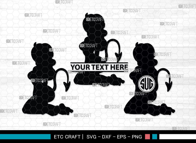 Devil Woman Striptease Monogram, Devil Woman Striptease Silhouette, Devil Woman Striptease SVG, Striptease Svg, Girl Svg, Sexy Woman Bundle, SB00424 SVG ETC Craft 