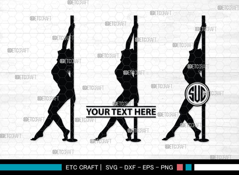 Devil Woman Striptease Monogram, Devil Woman Striptease Silhouette, Devil Woman Striptease SVG, Striptease Svg, Girl Svg, Sexy Woman Bundle, SB00424 SVG ETC Craft 