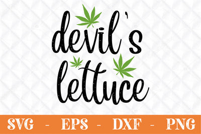 Devil's lettuce svg SVG Svgcraft 