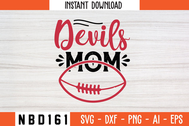 devils mom Svg Design SVG Nbd161 
