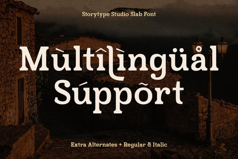 Dhrifted Typeface Font Storytype Studio 