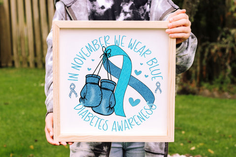 Diabetes Awareness Sublimation Bundle Sublimation Regulrcrative 