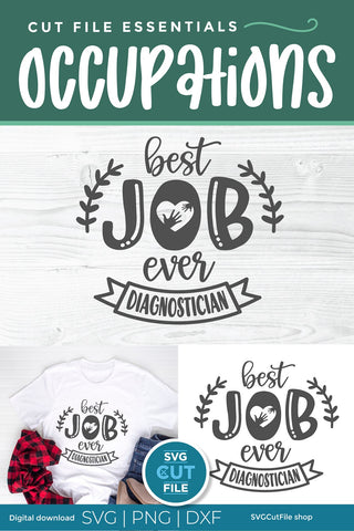 Diagnostician svg, diag svg, school diagnostician, best job ever SVG SVG Cut File 