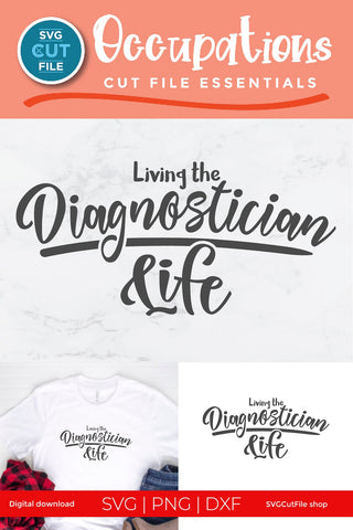 Diagnostician svg, diag svg, school diagnostician, life SVG SVG Cut File 