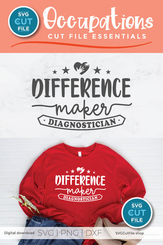 Diagnostician svg, diag svg, school diagnostician SVG SVG Cut File 