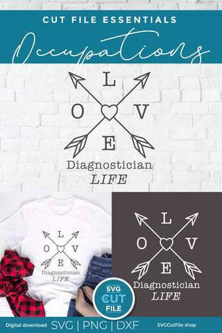 Diagnostician svg, diag svg, school diagnostician SVG SVG Cut File 