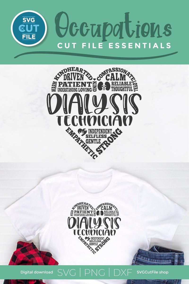 Ccht Svg Dialysis Technician svg, Dialysis Tech svg, kidney tech svg, gift idea ...