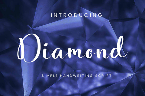 Diamond Font LetterdayStudio 