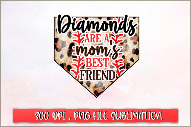Diamonds are a moms best friend Sublimation SVG Shetara Begum 