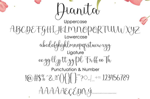 Dianita Font Manjali_Studio 