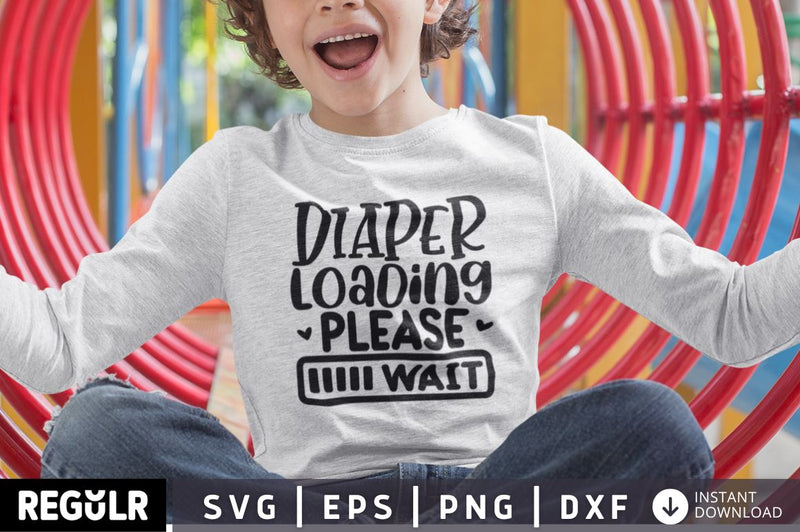 Diaper loading please wait SVG SVG Regulrcrative 