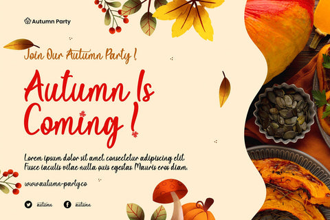 Diary Autumn Font Prasetya Letter 