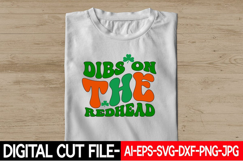 Dibs on the Redhead Retro SVG Blessedprint 