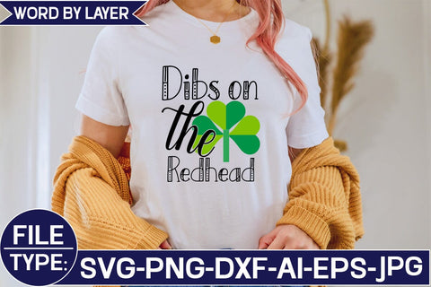 Dibs on the Redhead SVG Cut File SVG Studio Innate 