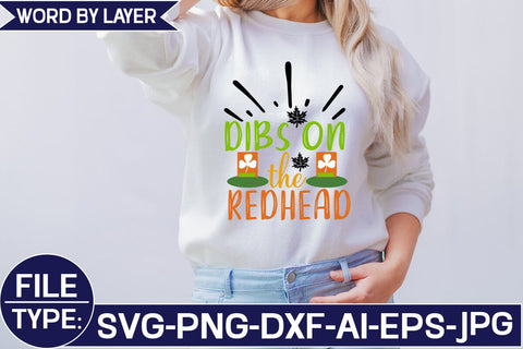 Dibs on the Redhead SVG Cut File SVG Studio Innate 