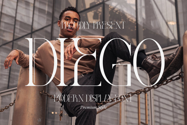 DIEGO Typeface Font Storytype Studio 