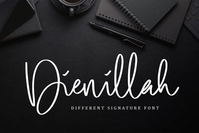 Dienillah Font Abo Daniel Studio 