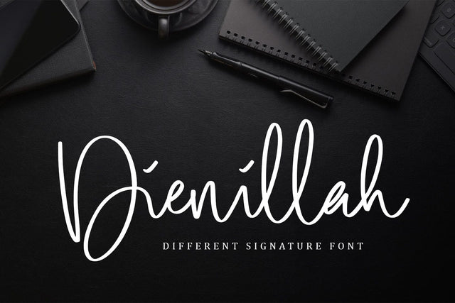 Dienillah Font Abo Daniel Studio 