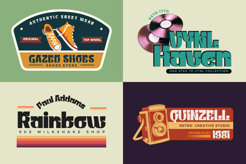 difayuni | Groovy Retro Font Font twinletter 