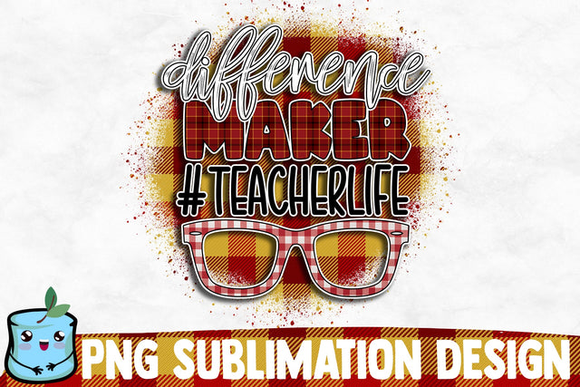 Difference Maker Sublimation Design Sublimation MintyMarshmallows 