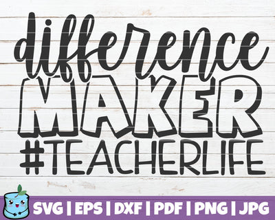 Difference Maker SVG MintyMarshmallows 