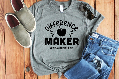 Difference Maker SVG - Teacher SVG SVG CraftLabSVG 