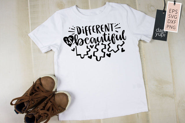 Different Is Beautiful SVG dapiyupi store 