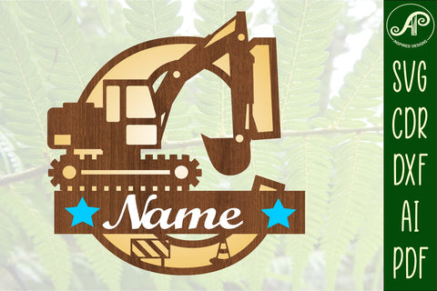 Digger Capital Monogram Letter C SVG SVG APInspireddesigns 