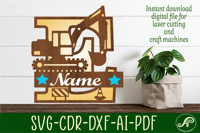 Digger Capital Monogram Letter E SVG SVG APInspireddesigns 