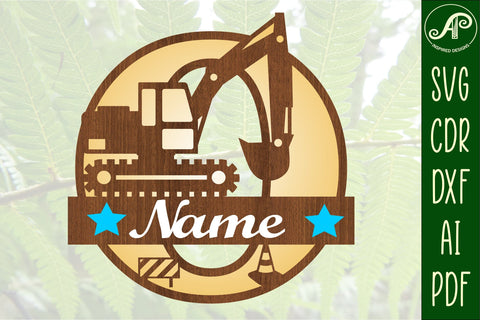 Digger Capital Monogram Letter O SVG SVG APInspireddesigns 