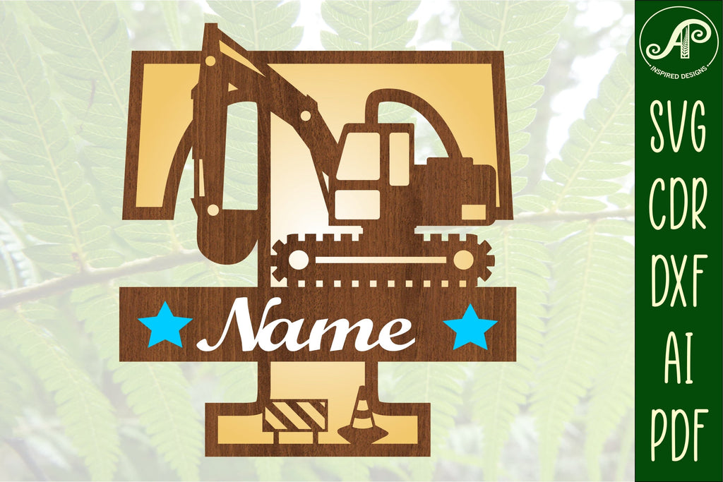 Digger Capital Monogram Letter T SVG - So Fontsy