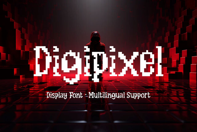 Digipixel – Display Font Dumadistyle 