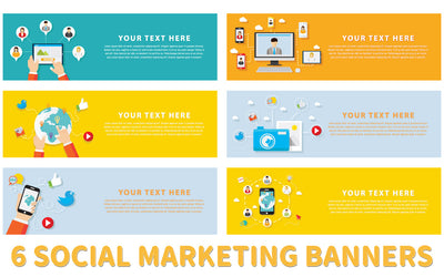 Digital Marketing Banner Templates SVG naemmiah021 
