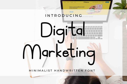 Digital Marketing Font LetterdayStudio 